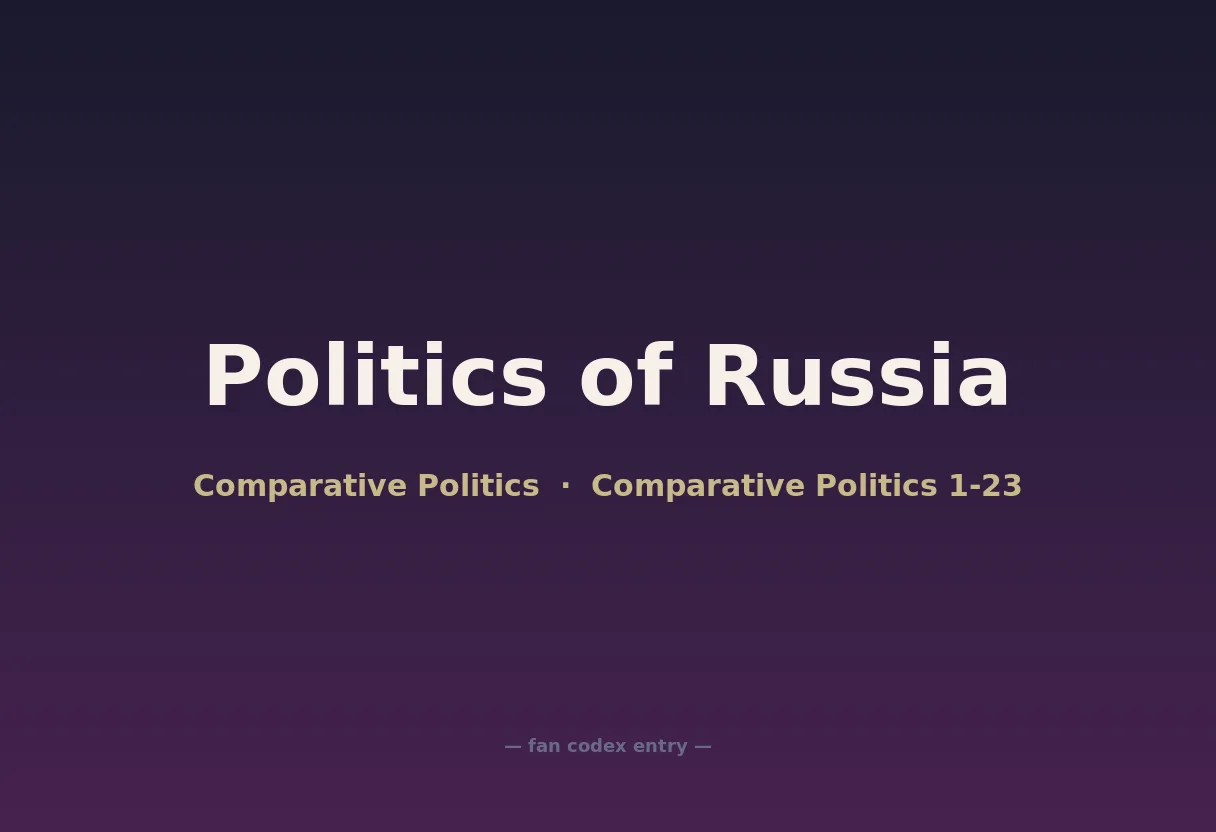 Politics of Russia